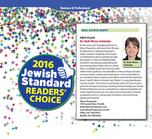 Jewish Standard Readers Choice